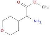 Methyl 2-amino-2-(tetrahydro-2H-pyran-4-yl)acetate