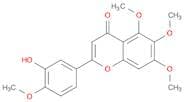 2-(3-Hydroxy-4-methoxyphenyl)-5,6,7-trimethoxy-4H-chromen-4-one