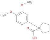 1-(3,4-Dimethoxyphenyl)cyclopentanecarboxylic acid