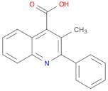 3-Methyl-2-phenylquinoline-4-carboxylic acid