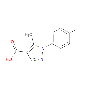 1-(4-fluorophenyl)-5-methylpyrazole-4-carboxylic acid