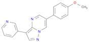 6-(4-Methoxyphenyl)-3-(pyridin-3-yl)pyrazolo[1,5-a]pyrimidine