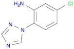 5-Chloro-2-(1H-1,2,4-triazol-1-yl)aniline