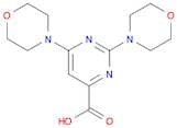 2,6-Dimorpholin-4-ylpyrimidine-4-carboxylic acid