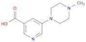 5-(4-Methylpiperazin-1-yl)pyridine-3-carboxylic acid