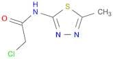 2-Chloro-N-(5-methyl-1,3,4-thiadiazol-2-yl)acetamide