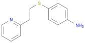 (4-{[2-(2-pyridinyl)ethyl]thio}phenyl)amine