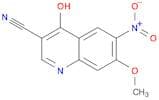 4-Hydroxy-7-methoxy-6-nitroquinoline-3-carbonitrile