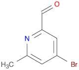 4-bromo-6-methyl-pyridine-2-carbaldehyde