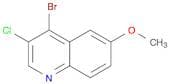 4-Bromo-3-chloro-6-methoxyquinoline