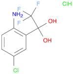 1-(2-Amino-5-chlorophenyl)-2,2,2-trifluoroethane-1,1-diol hydrochloride