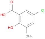 5-Chloro-2-hydroxy-3-methylbenzoic acid
