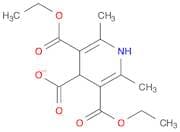 3,4,5-Pyridinetricarboxylicacid, 1,4-dihydro-2,6-dimethyl-, 3,5-diethyl ester
