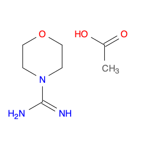 Morpholine-4-carboxamidinium acetate