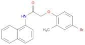 2-(4-Bromo-2-methylphenoxy)-N-(naphthalen-1-yl)acetamide