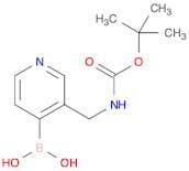 (3-([(tert-Butoxycarbonyl)amino]methyl)pyridin-4-yl)boronic acid