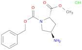 (2S,4R)-4-Amino-1-cbz-pyrrolidine-2-carboxylic acid methyl ester-hcl