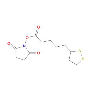 2,5-Pyrrolidinedione, 1-[[5-(1,2-dithiolan-3-yl)-1-oxopentyl]oxy]-