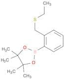 2-(Ethylthiomethyl)phenylboronic acid, pinacol ester