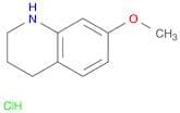 7-Methoxy-1,2,3,4-tetrahydro-quinoline, HCl