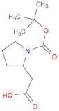 2-Pyrrolidineacetic acid, 1-[(1,1-dimethylethoxy)carbonyl]-