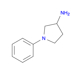 3-Pyrrolidinamine,1-phenyl-