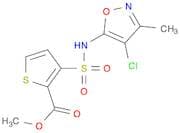 Methyl 3-(N-(4-chloro-3-methylisoxazol-5-yl)sulfamoyl)thiophene-2-carboxylate