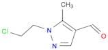 1-(2-Chloroethyl)-5-methyl-1H-pyrazole-4-carbaldehyde