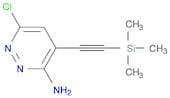 6-Chloro-4-((trimethylsilyl)ethynyl)pyridazin-3-amine