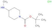tert-Butyl 4-(methylamino)piperidine-1-carboxylate hydrochloride