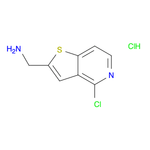 (4-Chlorothieno[3,2-c]pyridin-2-yl)methanamine hydrochloride