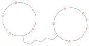 1,4,7,10,13-Pentaoxacyclohexadecane, 15,15'-(1,6-hexanediyl)bis-