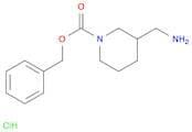 3-Aminomethyl-piperidine-1-carboxylic acid benzyl ester-hcl