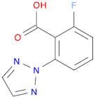 Benzoic acid, 2-​fluoro-​6-​(2H-​1,​2,​3-​triazol-​2-​yl)​-
