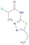 2-Chloro-N-(5-ethyl-1,3,4-thiadiazol-2-yl)propanamide