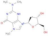 9-((2R,3R,4S,5R)-3,4-Dihydroxy-5-(hydroxymethyl)tetrahydrofuran-2-yl)-2-(dimethylamino)-7-methyl-1…