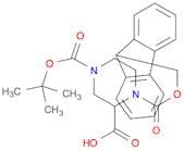 1-(((9H-Fluoren-9-yl)methoxy)carbonyl)-4-(tert-butoxycarbonyl)piperazine-2-carboxylic acid