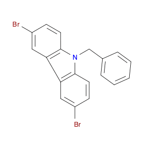 9H-Carbazole, 3,6-dibromo-9-(phenylmethyl)-