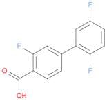 4-(2,5-Difluorophenyl)-2-fluorobenzoic acid
