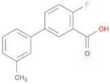 2-Fluoro-5-(3-methylphenyl)benzoic acid