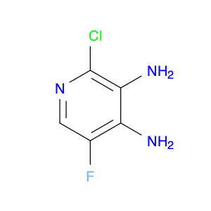 2-Chloro-5-fluoropyridine-3,4-diamine