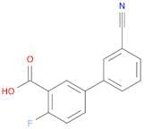 5-(3-Cyanophenyl)-2-fluorobenzoic acid