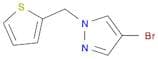 4-Bromo-1-(thiophen-2-ylmethyl)-1H-pyrazole