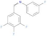 3-Fluoro-N-(3,4,5-trifluorobenzylidene)aniline