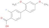 4-(2,4-Dimethoxyphenyl)-2-fluorobenzoic acid