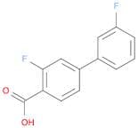 4-(3-Fluorophenyl)-2-fluorobenzoic acid
