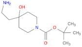 tert-Butyl 4-(2-aminoethyl)-4-hydroxypiperidine-1-carboxylate