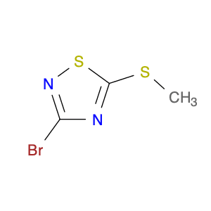 3-Bromo-5-(methylthio)-1,2,4-thiadiazole
