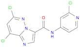 6,8-Dichloro-N-(2-chloropyridin-4-yl)imidazo[1,2-b]pyridazine-3-carboxamide