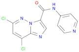 6,8-Dichloro-N-(pyridin-4-yl)imidazo[1,2-b]pyridazine-3-carboxamide